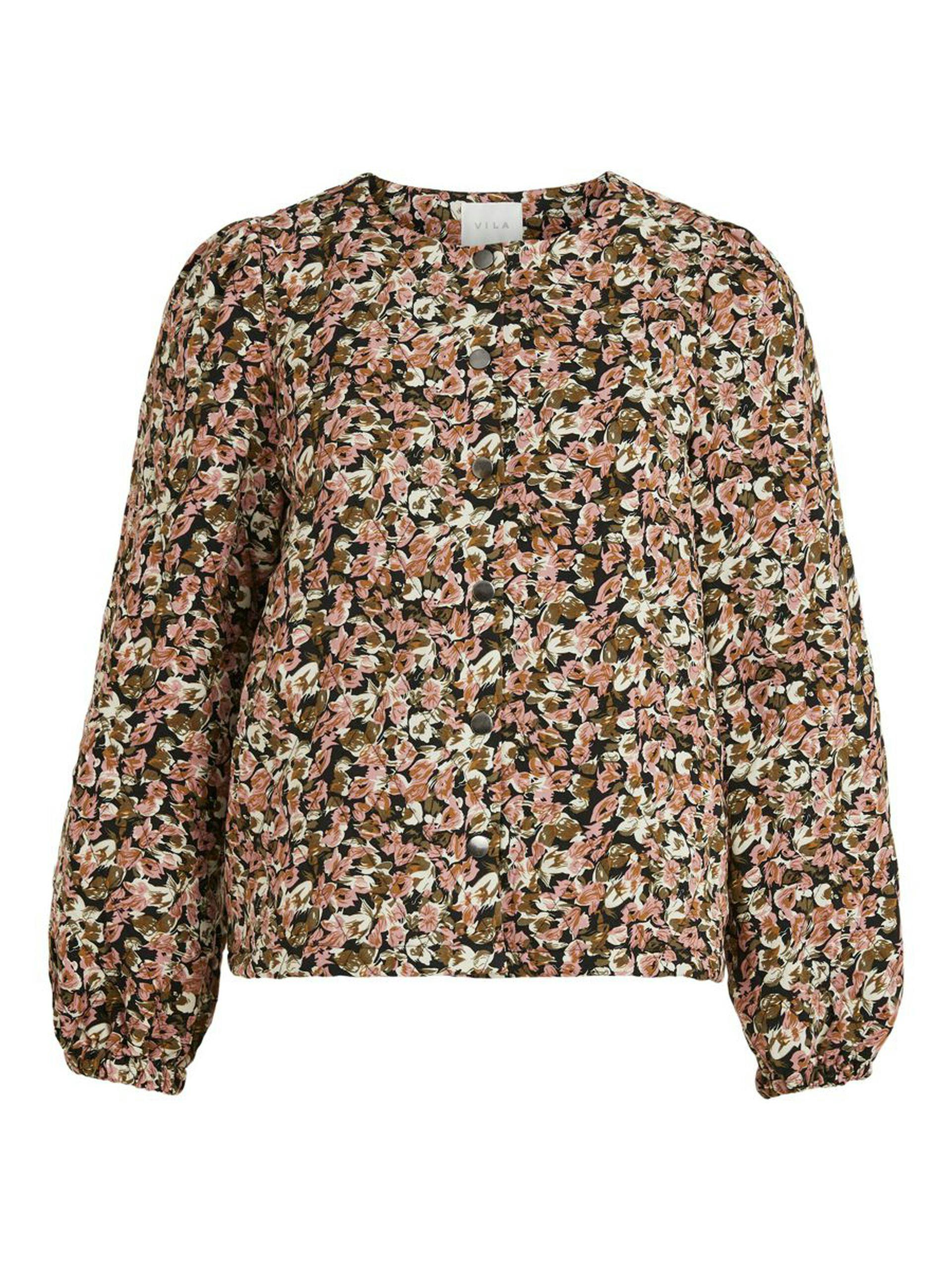 14064611 oldrose 851135 001 productlarge Vila vattert jakke blomstrete mønster